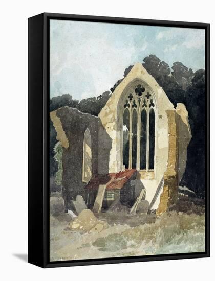 The Refectory at Walsingham Priory-John Sell Cotman-Framed Stretched Canvas