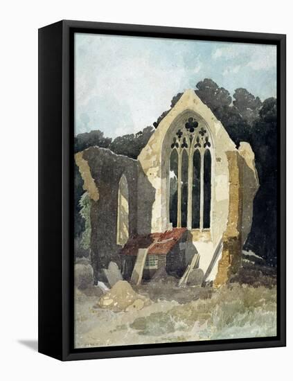 The Refectory at Walsingham Priory-John Sell Cotman-Framed Stretched Canvas