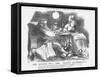 The Reform Bill, 1866, Frantic Excitement!!!, 1866-John Tenniel-Framed Stretched Canvas