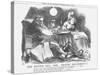 The Reform Bill, 1866, Frantic Excitement!!!, 1866-John Tenniel-Stretched Canvas