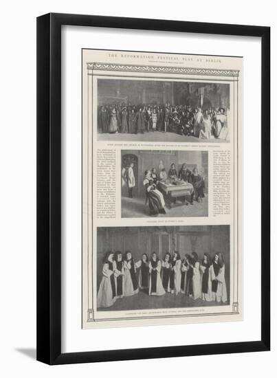 The Reformation Festival Play at Berlin-null-Framed Giclee Print