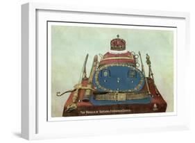 The Regalia of Scotland, Edinburgh Castle, 19th or 20th Century-null-Framed Giclee Print