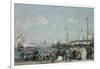 The Regatta at Le Havre, 1869-Eugène Boudin-Framed Giclee Print