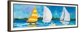 The Regatta II-Jane Slivka-Framed Premium Giclee Print