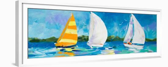 The Regatta II-Jane Slivka-Framed Premium Giclee Print