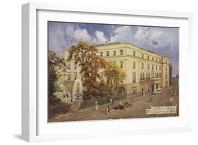 The Regent Hotel, Royal Leamington Spa, Warwickshire-null-Framed Giclee Print