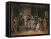 The Registration-Franz Von Defregger-Framed Stretched Canvas