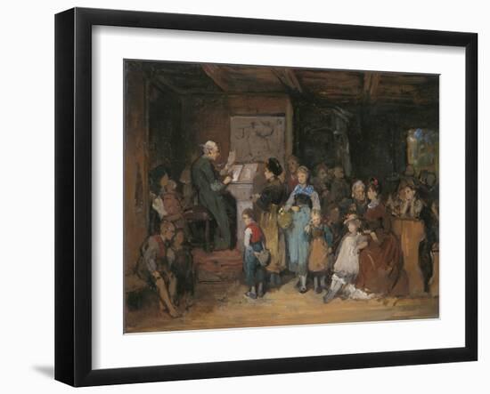 The Registration-Franz Von Defregger-Framed Giclee Print