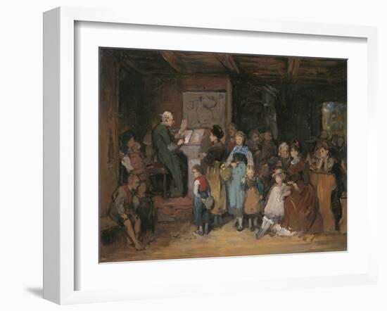 The Registration-Franz Von Defregger-Framed Giclee Print