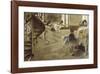 The Rehearsal, c.1874-Edgar Degas-Framed Premium Giclee Print
