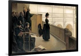 The Rehearsal in the Choir Loft-Henri Lerolle-Framed Giclee Print