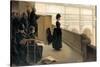 The Rehearsal in the Choir Loft-Henri Lerolle-Stretched Canvas