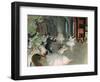 The Rehearsal of the Ballet on Stage, circa 1878-79-Edgar Degas-Framed Premium Giclee Print