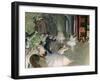 The Rehearsal of the Ballet on Stage, circa 1878-79-Edgar Degas-Framed Giclee Print