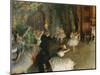 The Rehearsal of the Ballet Onstage-Edgar Degas-Mounted Art Print
