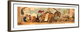 The Rehearsal or the Baron and the Elephant-null-Framed Giclee Print