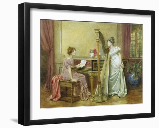 The Rehearsal-George Goodwin Kilburne-Framed Giclee Print