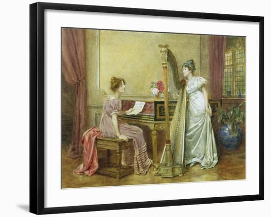 The Rehearsal-George Goodwin Kilburne-Framed Giclee Print