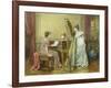 The Rehearsal-George Goodwin Kilburne-Framed Giclee Print