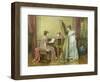 The Rehearsal-George Goodwin Kilburne-Framed Giclee Print