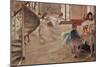 The Rehearsal-Edgar Degas-Mounted Giclee Print