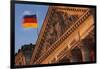 The Reichstag at Sunset.-Jon Hicks-Framed Photographic Print