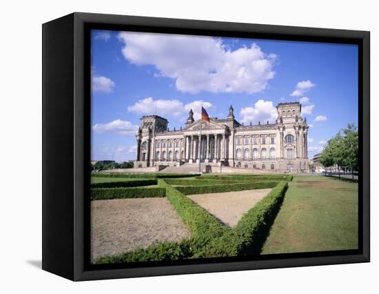 The Reichstag, Berlin, Germany-Peter Scholey-Framed Stretched Canvas