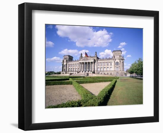 The Reichstag, Berlin, Germany-Peter Scholey-Framed Photographic Print