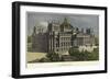 The Reichstag Building in Berlin-null-Framed Giclee Print