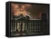 The Reichstag Destroyed by Fire-null-Framed Stretched Canvas