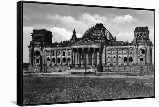 The Reichstag in Berlin-null-Framed Stretched Canvas