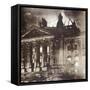 The Reichstag on fire, Berlin, Germany, 27 February 1933-Unknown-Framed Stretched Canvas