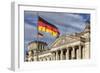 The Reichstag Was Built in 1894 as the German Parliament. Berlin, Germany.-David Bank-Framed Photographic Print