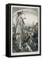 The Reign of Justice, 1917-Edmund Joseph Sullivan-Framed Stretched Canvas