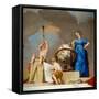The Reign of Science, 1789-90 (Detail)-Karl Konrad Huber-Framed Stretched Canvas