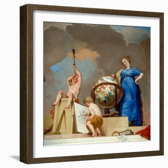 The Reign of Science, 1789-90 (Detail)-Karl Konrad Huber-Framed Giclee Print