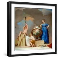 The Reign of Science, 1789-90 (Detail)-Karl Konrad Huber-Framed Giclee Print