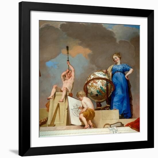 The Reign of Science, 1789-90 (Detail)-Karl Konrad Huber-Framed Giclee Print