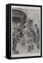 The Reign of Suspician at Yildiz Kiosk-Paul Frenzeny-Framed Stretched Canvas