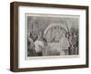 The Reinterment of Columbus in Seville Cathedral, the Last Resting-Place in the Crypt-null-Framed Giclee Print