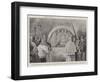 The Reinterment of Columbus in Seville Cathedral, the Last Resting-Place in the Crypt-null-Framed Giclee Print