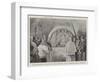 The Reinterment of Columbus in Seville Cathedral, the Last Resting-Place in the Crypt-null-Framed Giclee Print