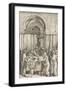 The Rejection of Joachim's Offering, from the Series "The Life of the Virgin", C.1504-Albrecht Dürer-Framed Giclee Print