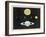 The Relative Sizes of the Planets-Charles F. Bunt-Framed Art Print