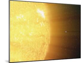 The Relative Sizes of the Sun And the Earth-Stocktrek Images-Mounted Premium Photographic Print