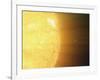 The Relative Sizes of the Sun And the Earth-Stocktrek Images-Framed Photographic Print