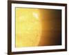 The Relative Sizes of the Sun And the Earth-Stocktrek Images-Framed Photographic Print