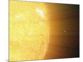 The Relative Sizes of the Sun And the Earth-Stocktrek Images-Mounted Photographic Print
