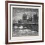 The Release of the Suspects: Torchlight Procession Crossing Grattan Bridge, Dublin, Ireland-null-Framed Giclee Print