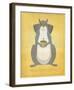 The Relentless Squirrel-John Golden-Framed Giclee Print